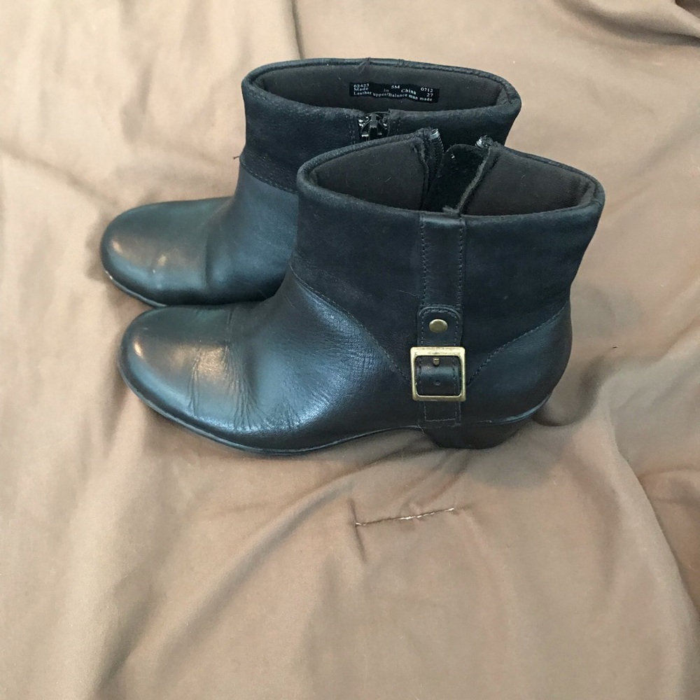 Clark’s Black Ankle Boots